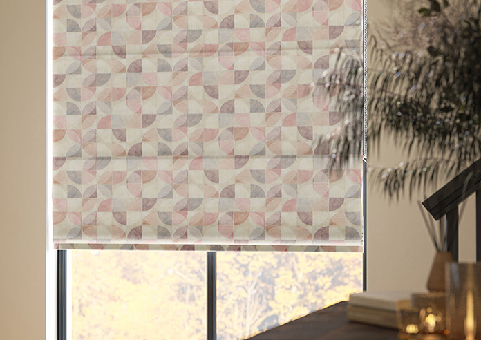 Mosaic Tile, Valentine - Twist&Fit Roman Blind - Image 5